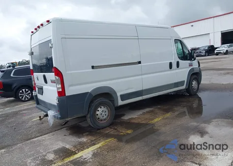 2017 Ram Promaster 2500 High Roof 159 Wb from USA, damaged, VIN 3C6TRVDG3HE519156
